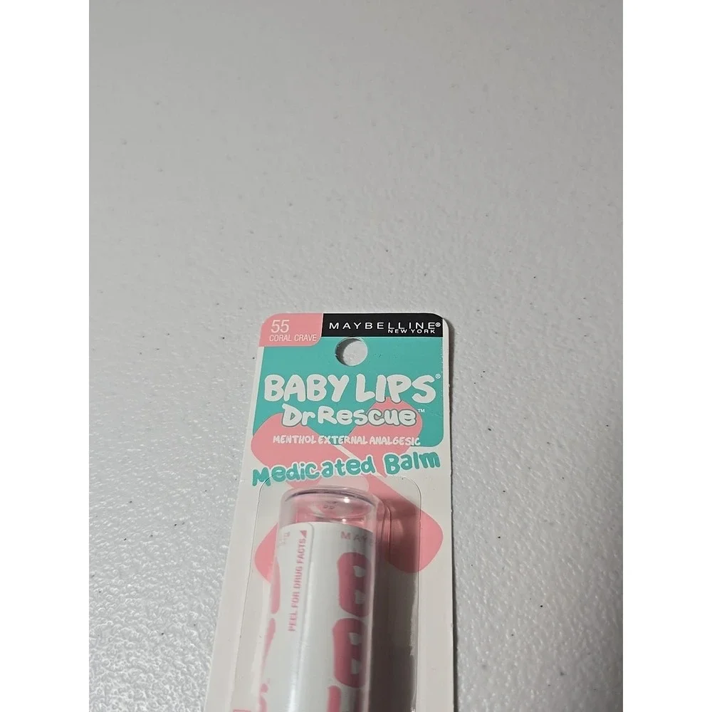 Maybelline Baby Lips Dr Rescue Medicated‎ Lip Balm Shade 55 Coral Crave